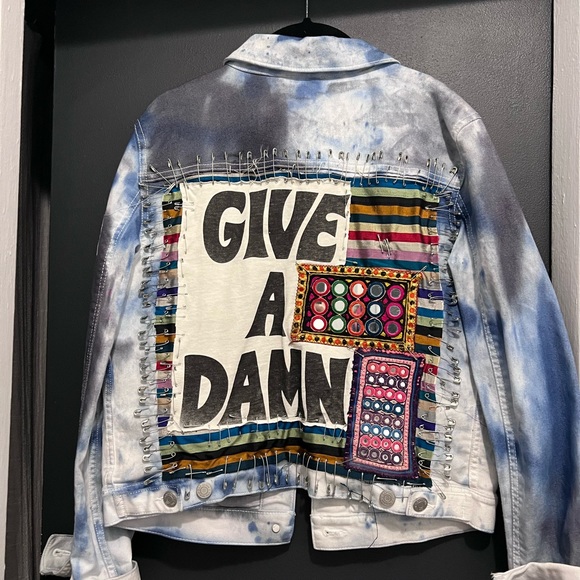 Hand made Jean jacket - Picture 1 of 5